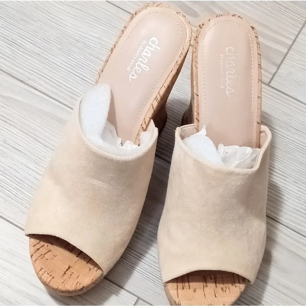 (S-4565) DITZY SANDAL Charles by Charles David Sz 9.5